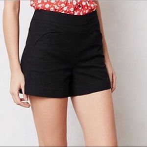 Anthropologie Cartonnier Black Shorts